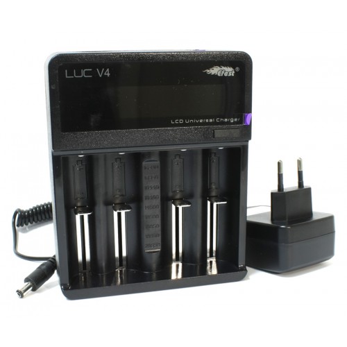 Зарядное устройство Efest Luc V4 LCD With Car