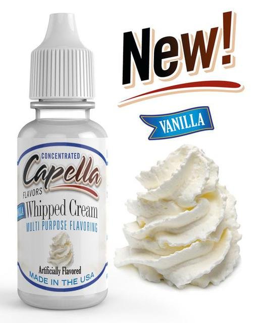 Ароматизатор Capella Vanilla Whipped Cream (Ванильные сливки, 10 мл)