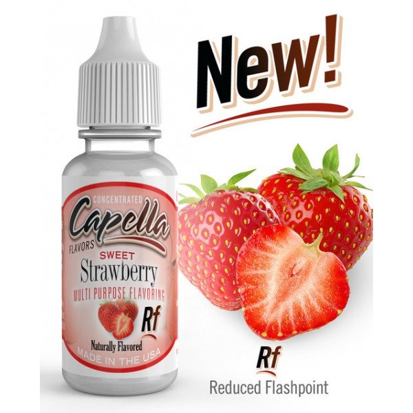 Ароматизатор Capella Sweet Strawberry (Сладкая клубника, 10 мл)