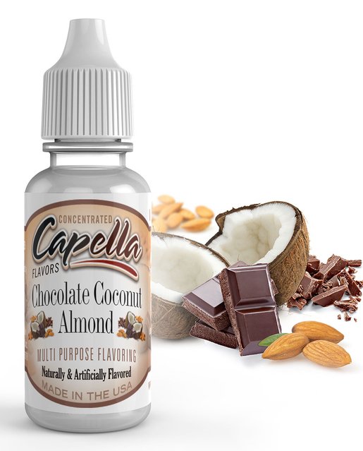 Ароматизатор Capella Chocolate Coconut Almond (Шоколад кокос миндаль, 10 мл)